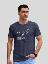 Men's Supima T shirt - Whale With Funny Text